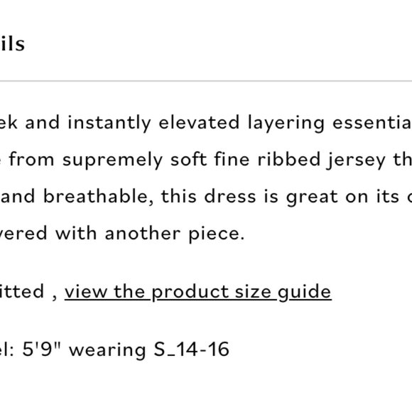 UNIVERSAL STANDARD turtleneck dress - Picture 4 of 4